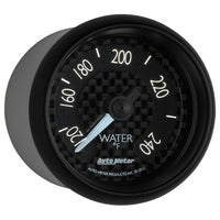 Thumbnail for Autometer GT Series 52mm Mechanical 120-240 Deg F Water Temperature Gauge