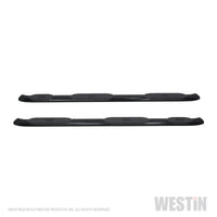 Thumbnail for Westin 2019 Chevrolet Silverado/Sierra 1500 CC (5.5ft) PRO TRAXX 5 WTW Oval Nerf Step Bars - Black