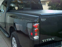 Thumbnail for Spyder Nissan Titan 04-14 Euro Style Tail Lights Black ALT-YD-NTI04-BK