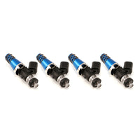 Thumbnail for Injector Dynamics ID1050X Injectors 11mm (Blue) Adaptor Tops Denso Lower (Set of 4)
