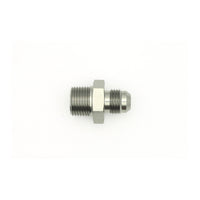 Thumbnail for DeatschWerks 6AN Male Flare to 3/8in Male NPT Adapter - Anodized Matte Black