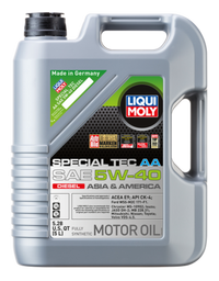 Thumbnail for LIQUI MOLY 5L Special Tec AA Motor Oil SAE 5W40 Diesel