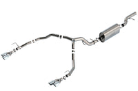 Thumbnail for Borla 21-22 Chevrolet Tahoe 6.2L V8 2/4WD 4DR Brushed T-304 Stainless Steel Touring Cat-Back Exhaust