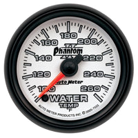 Thumbnail for Autometer Phantom II 52mm Full Sweep Electronic 100-260 Deg F Water Temperature Gauge