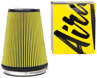 Thumbnail for Airaid Universal Air Filter - Cone 6in Flange x 7-1/4in Base x 5in Top x 9in Height - Synthaflow