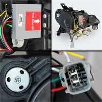 Thumbnail for Spyder Scion FRS 12-14 Projector Headlights DRL LED Black PRO-YD-SFRS12-BK