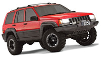Thumbnail for Bushwacker 93-98 Jeep Grand Cherokee Cutout Style Flares 4pc - Black