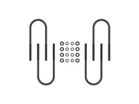 Thumbnail for ICON 99-10 Ford F-250/F-350 Rear 12in U-Bolt Kit