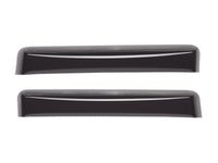 Thumbnail for WeatherTech 19-21 Ram 1500 Crew Cab Rear Side Window Deflectors - Dark Smoke