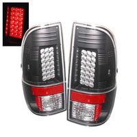 Thumbnail for Spyder Ford Super Duty 08-15 LED Tail Lights Black ALT-YD-FS07-LED-BK