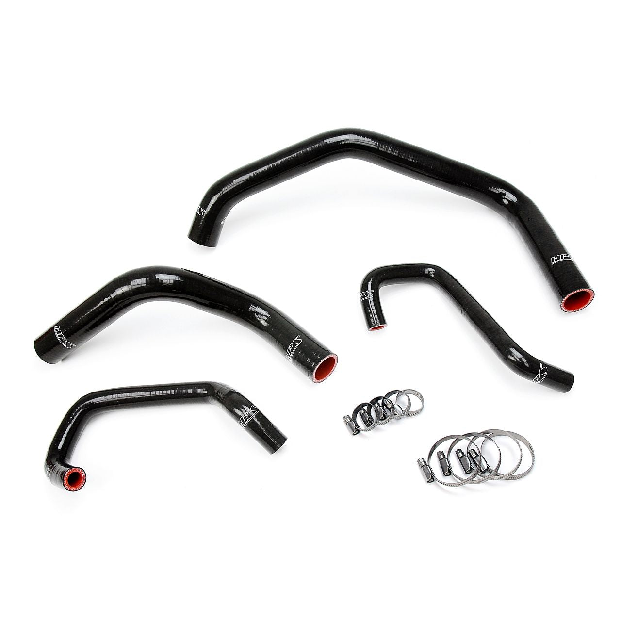 HPS Reinforced Black Silicone Radiator Hose Kit Coolant for Toyota 07-15 Tundra 4.0 V6
