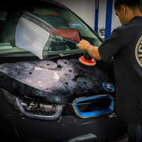 Thumbnail for Chemical Guys Hex-Logic Quantum Medium-Heavy Cutting Pad - Orange - 5.5in