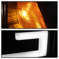 Thumbnail for Spyder Ford F150 2015-2017 Projector Headlights - Light Bar DRL LED - Black PRO-YD-FF15015-LBDRL-BK