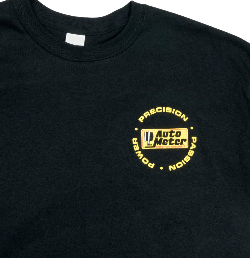 Autometer Black Competition Instruments T-Shirt - Large