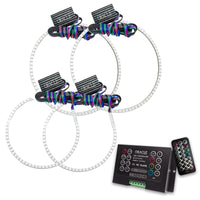 Thumbnail for Oracle Jeep Grand Cherokee 08-10 Halo Kit - ColorSHIFT w/ 2.0 Controller SEE WARRANTY