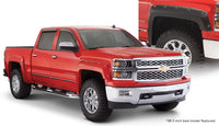 Thumbnail for Bushwacker 07-13 Chevy Silverado 1500 Fleetside Pocket Style Flares 4pc 78.7/97.6in Bed - Black