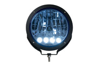 Thumbnail for Putco HID Off Road Lamp w/4 LED DayTime Running Lights - 9in Black Housing w/ Blue Tinted Lens