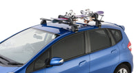 Thumbnail for Rhino-Rack Universal Ski/Snowboard Carrier - Fits 3 Pairs of Skis or 2 Snowboards - Black