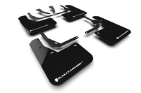 Thumbnail for Rally Armor 2024 Hyundai Kona/Kona EV Black UR Mud Flap w/White Logo