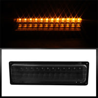 Thumbnail for Xtune GMC Yukon 92-93 Crystal Headlights w/ Corner & LED Bumper Black HD-JH-GMCCK88-LED-AM-BK-SET