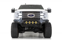 Thumbnail for Addictive Desert Designs 17-20 Ford Super Duty Bomber Front Bumper w/ Mounts For 4 Rigid 360 6in