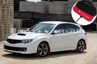 Thumbnail for Rally Armor 08-11 Subaru STI (Hatch Only) / 11-14 WRX (Hatch Only) Red UR Mud Flap w/White Logo