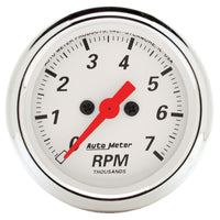 Thumbnail for Autometer Arctic White 2-1/16in 7k RPM In-Dash Tachometer
