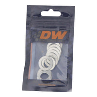 Thumbnail for DeatschWerks -4 AN Aluminum Crush Washer (Pack of 10)