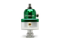 Thumbnail for Fuelab 555 Carb Adjustable FPR Blocking 1-3 PSI (1) -8AN In (2) -8AN Out - Green