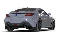 Thumbnail for Rally Armor 2022+ Subaru BRZ / 2022+ Toyota GR86 Black UR Mud Flap w/ Dark Grey Logo