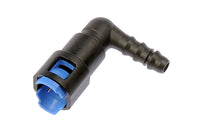 Thumbnail for Radium Engineering 3/8 SAE Female to 90 deg 5/16in Barb