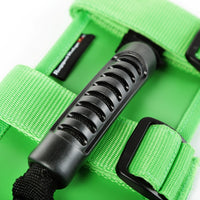 Thumbnail for Rugged Ridge Ultimate Grab Handles Green 55-20 CJ/Jeep Wrangler /JT