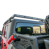Thumbnail for DV8 Offroad 07-18 Jeep Wrangler JK 4 DR / JL 2 DR & JT / 18+ Gladiator Roof Rack