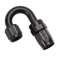 Thumbnail for Russell Performance -8 AN Black 180 Degree Full Flow Swivel Hose End