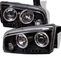 Thumbnail for Spyder Dodge Charger 06-10 Projector Headlights Halogen Only - LED Halo LED Blk PRO-YD-DCH05-LED-BK