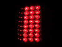Thumbnail for ANZO 2008-2015 Ford F-250 LED Taillights Red/Clear