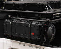 Thumbnail for Go Rhino XVenture Gear Hard Case Mount Long 44in. (Mount ONLY for XRS/SRM Racks) - Tex. Blk