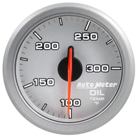 Thumbnail for Autometer Airdrive 2-1/6in Oil Temp Gauge 100-300 Degrees F - Silver