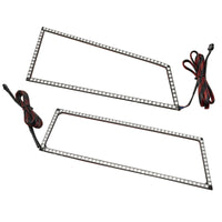 Thumbnail for Oracle Chevrolet Silverado 03-06 Square Halo Kit - ColorSHIFT w/ 2.0 Controller SEE WARRANTY