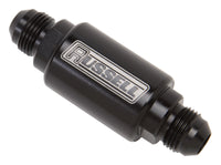 Thumbnail for Russell Performance Black Anodized (3in Length 1-1/4in dia. -6 male inlet/outlet)