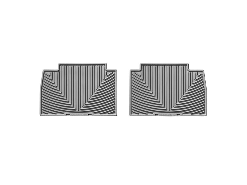 WeatherTech 07+ Ford Expedition Rear Rubber Mats - Grey