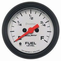 Thumbnail for Autometer Phantom 52mm Full Sweep Electronic Fuel Level Programmable Empty-Full Range