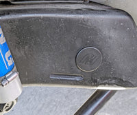 Thumbnail for RockJock JK Frame Rail Plugs Frame Behind Front Axle Centerline CNC Machined Black Delrin