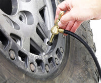 Thumbnail for RockJock Elite Analog Tire Deflator 3in Stainless Steel Liquid Filled Gauge Beadlock Friendly