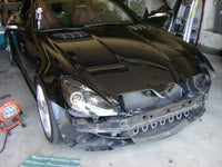 Thumbnail for Spyder Mercedes Benz SLK 05-10 Projector Headlights Halogen Model- DRL Blk PRO-YD-MBSLK05-DRL-BK