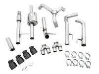 Thumbnail for AWE Tuning 4th Gen GM 1500 5.3L 0FG Catback Split Rear Exit (w/ Bumper Cutouts) - Quad Diamond Tips