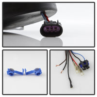 Thumbnail for xTune Dodge Ram 2009-2014 Halo LED Projector Headlights - Black Smoke PRO-JH-DR09-CFB-BSM