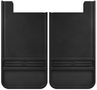 Thumbnail for Husky Liners Universal 12in Wide Black Rubber Rear Mud Flaps w/o Weight