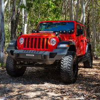 Thumbnail for Go Rhino 07-20 Jeep Wrangler JL/JLU/JK/JKU/Gladiator JT Trailline Front Full Width Bumper
