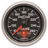 Thumbnail for Autometer Elite 52.4mm 100-260F Transmission Temprature Peak & Warn w/ Electronic Control Gauge